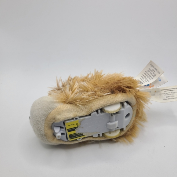 2009 Zhu Zhu Pets Interactive Wild Bunch Zu Zu Tan Fuzzy Hedgehog Hamster- Rare - Picture 2 of 4